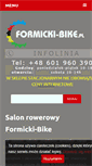 Mobile Screenshot of formicki-bike.pl